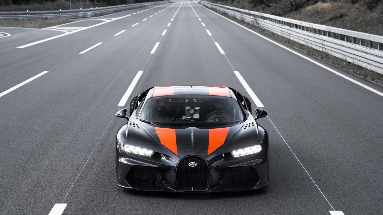 490+ kilometers per hour | Bugatti Chiron | Speed record