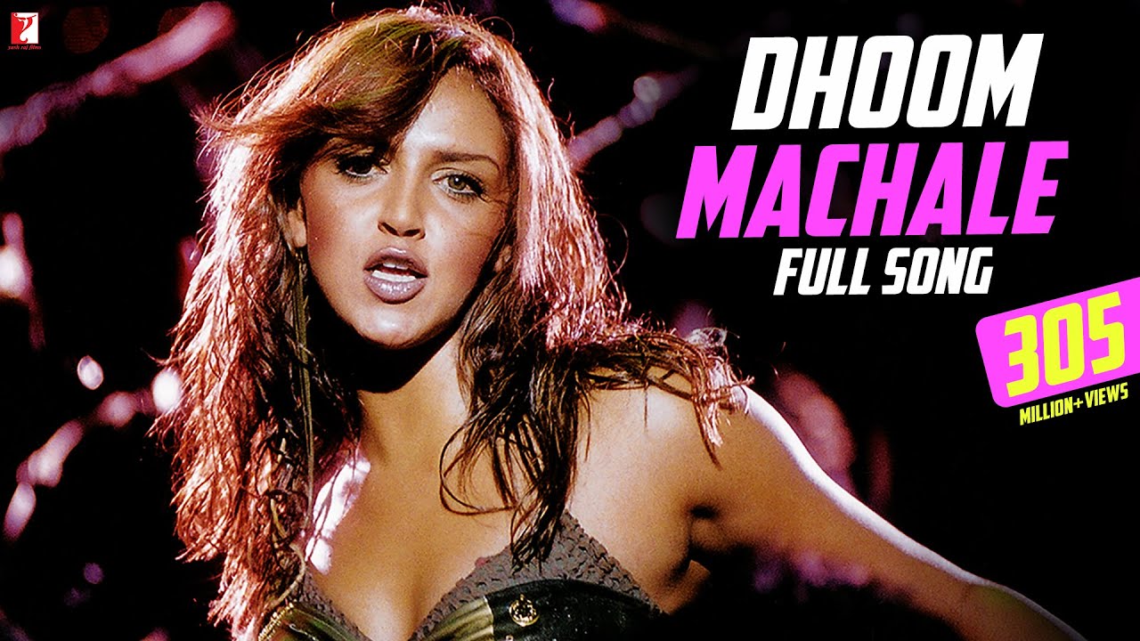 Dhoom Machale Song | DHOOM, Esha Deol, John Abraham, Abhishek, Uday, Sunidhi Chauhan, Pritam, Sameer